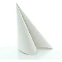 Sovie HORECA Serviette Mailand in grau aus Linclass Airlaid 40 x 40 cm, 50 Stück - Leinen Struktur