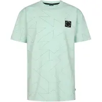 Petrol Industries Allover-Print T-Shirt Luchador in Grün | Gr.: 128