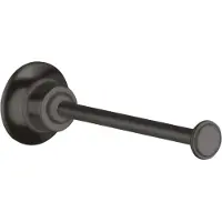 Hansgrohe Reservepapierrollenhalter AXOR MONTREUX Wandmontage brushed black chrome