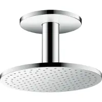 Hansgrohe Kopfbrause Axor Deckenmontage chrom chrom 250 1jet, Deckenmontage