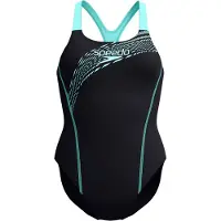 Speedo Damen Schwimmanzug Womens Medley Logo 1 Piece