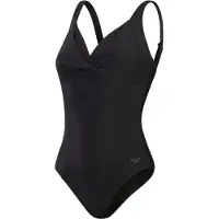 Speedo Badeanzug Eco Cross Knot Shaping 1P Damen Black-Maat 40