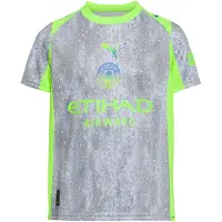 Puma Manchester City Fc 25/26 Replica Drittes Junior-kurzarm-t-shirt Grau 11-12 Years Jungen,Mädchen Grau 11-12 Years