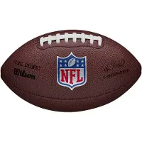 Wilson NFL DUKE REPLICA Football in braun, Größe Einheitsgröße