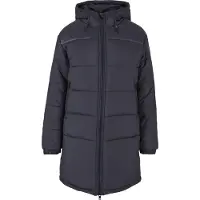 Urban Classics Winterjacke "Damen Ladies Hooded Mixed Puffer Coat" 1 Stk. tlg. ohne Kapuze