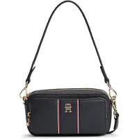 Tommy Hilfiger Handtasche Th Daily Camera Bag Corp AW0AW18640 Dunkelblau