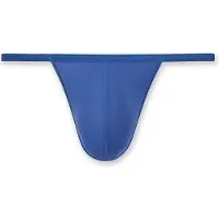 Hom String "String 1er Pack", Herren, Gr. XL, blau (blau (blau)), Obermaterial: 76% Polyamid PA. 24% Elasthan EL., Unterhosen String