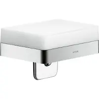 Axor Flüssigseifenspender AXOR UNIVERSAL mit Ablage chrom