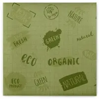 Sovie HORECA Serviette Green Nature allover in Oliv aus Linclass Airlaid 40 x 40 cm, 50 Stück