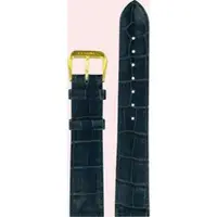 Certina - Leder Elegance 1 Lederband Blau 18/16mm C600006996 - alligator-prägung,blau,kalb