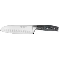 Rösle Santokumesser "WOLFGREY, 17,5 cm, Griff Pakka"