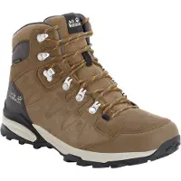Jack Wolfskin Wanderschuh Refugio Texapore Mid Brown Apricot Damen-Schuhgröße 37