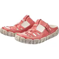 Rieker Damen Pantolette Clog sportlich rot L0396-33, Größe:38 EU, Farbe:Rot
