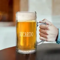 Yoursurprise Bierkrug mit Gravur - 1 Liter