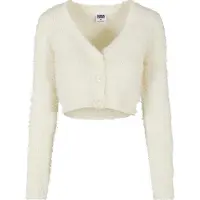 Urban Classics Cropped Feather Strickjacke