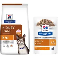 Hill's Pet Nutrition Prescription Feline Diet k/d für Katzen 8 kg