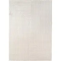 Carpetsale24 Outdoor Teppich, Modern Boho Design, 3D Effekt, Robust und UV-Beständig, ideal für Terrasse Wohnzimmer & Küche, Grösse: 280x370 cm