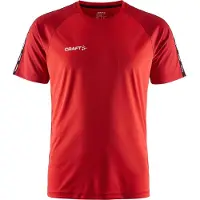 Craft T-Shirt Squad 2.0 Contrast Jersey Herren Bright Red Express-S