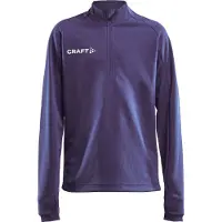 Craft Trainingsjacke Evolve Halfzip Kinder True Purple-Größe 134
