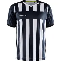 Craft Progress 2.0 Stripe Trikot Kurzarm Herren - Schwarz / Weiß
