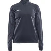 Craft Trainingsjacke Evolve Halfzip Damen Asphalt-XL