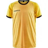 Craft Sportshirt Kinder Progress 2.0 Graphic Jersey Sweden Yellow/ Black-Größe 158