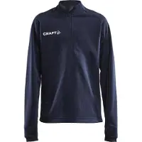 Craft Trainingsjacke Evolve Halfzip Kinder Navy-Größe 122