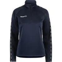 Craft Trainingsjacke Squad 2.0 Half Zip Damen Navy-XS