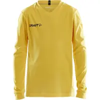 Craft Longsleeve Kinder Squad Go Jersey Solid Yellow-Größe 158