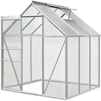Casaria Deuba Gewächshaus aus Aluminium 5,85m3