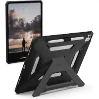 Urban Armor Gear Scout Plus Back Cover mit Ständer für das Apple iPad Pro 13 (2025) M5 / (2024) M4 - Black