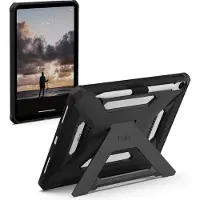 Urban Armor Gear Scout Plus Back Cover mit Ständer für das Apple iPad 11 (2025) 11 Zoll A16 / iPad 10 (2022) 10.9 Zoll - Black
