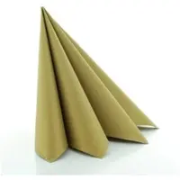 Sovie HORECA Serviette Gold aus Linclass Airlaid 40 x 40 cm, 50 Stück
