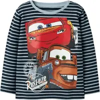 Name it Longsleeve "Felipe" in Dunkelblau/ Weiß - 104