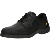 Camel active Leder-Schnürschuhe in Schwarz | Gr.: 43