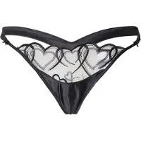 Hunkemoller String mit hohem Beinausschnitt Olivia Schwarz