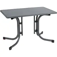 Greemotion Klapptisch anthrazit/Schief. 110x70x70cm