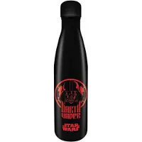 Star Wars - Thermosflasche, "Darth Vader", Metall (Schwarz)
