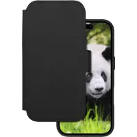 dbramante1928 Apple iPhone 17 Hülle - Echtes Leder - - 2 in 1 Case/Klapphülle - Schwarz