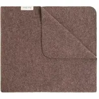 Babys Only Decke für Neugeborene Merino Brushed Meadow taupe - 65x75 cm