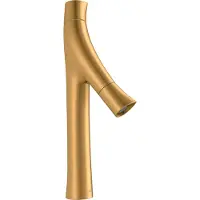 Hansgrohe 2-Griff-Waschtischmischer AXOR STARCK ORGANIC 170 DN 15 f Waschsch. ComfortZone 170 bru go ComfortZone 170 brushed gold optic