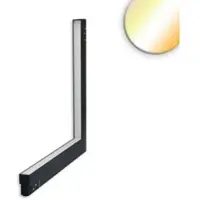 ISOLED Track48 Eckleuchte vertikal schwarz 20W 120° 48V 1800 bis 4000K CRI90 1200lm Line+ DALI DT8 dimmbar EEK G [A-G] Fiai 117229