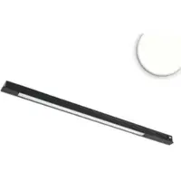 ISOLED Track48 Leuchte Mini Linear, schwarz, 42cm, 10W, prismatisch, 48V DC, 4000K, CRI90, Line