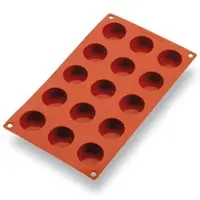 Matfer Gastroflex Backform GN 1/3 325x176 für 15 runde Petits Fours 4 cm (257916)