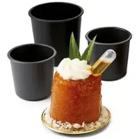 Matfer Exoglass 6 runde Dariole-Formen, 5 cm (345592)