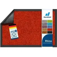 Floordirekt Schmutzfangmatte Rhine, 120 x 180cm, rot
