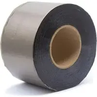 Silisto Bitumenband Reparaturband, blei, 10cm x 10m, wasserdicht, selbstklebend