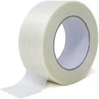 GWS Filamentklebeband 40951-101, in Längsrichtung glasfaserverstärkt, 50mm x 50m