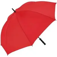 FARE Regenschirm Golf- / Gästeschirm, XXL, rot, windsicher, manuell, Ø 130 cm für 2 Personen, 100 cm, Stockschirm