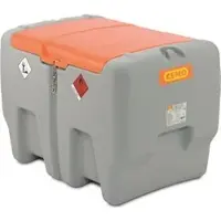 Cemo Mobile Tankstelle DT-Mobil Easy 440 l, Premium Elektropumpe 12V, 40l/min, Zähler K24, Schlauchaufroller, Automatik-Zapfpistole, Klappdeckel